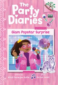 Book Cover for Glam Popstar Surprise by Mitali Banerjee Ruths
