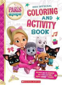 Book Cover for Paris and Pups by Scholastic Inc