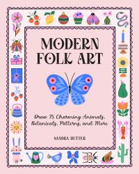 Book Cover for Modern Folk Art by Sandra Hutter