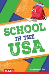 Book Cover for School in the USA by Dona Rice