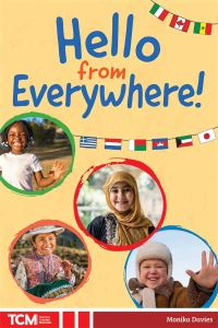 Book Cover for Hello from Everywhere! by Monika Davies