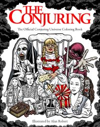 Book Cover for Official Conjuring Universe Coloring Book by Alan Robert