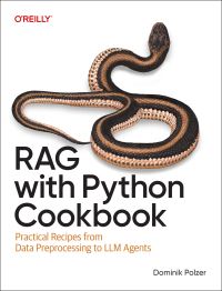 Book Cover for Rag With Python Cookbook by Dominik Polzer