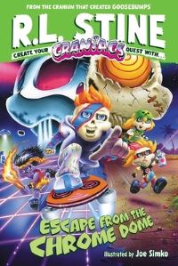 Book Cover for Escape from the Chrome Dome by R L Stine