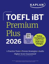 Book Cover for TOEFL iBT Premium Prep 2026 by 