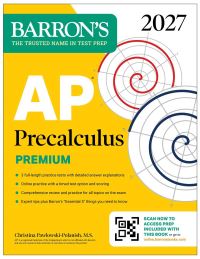 Book Cover for AP Precalculus Premium, 2027 by Christina PawlowskiPolanish