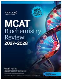 Book Cover for MCAT Biochemistry Review 2027-2028 by Kaplan Test Prep