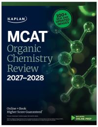 Book Cover for MCAT Organic Chemistry Review 2027-2028 by Kaplan Test Prep