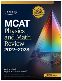 Book Cover for MCAT Physics and Math Review 2027-2028 by Kaplan Test Prep