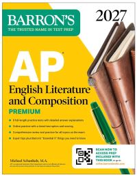 Book Cover for AP English Literature and Composition Premium, 2027 by Michael Schanhals