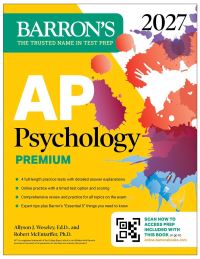 Book Cover for AP Psychology Premium, 2027 by Allyson J Weseley, Robert McEntarffer