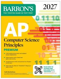 Book Cover for AP Computer Science Principles Premium, 2027 by Seth Reichelson