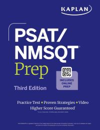 Book Cover for PSAT/NMSQT Prep by Kaplan Test Prep