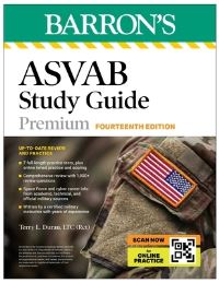 Book Cover for ASVAB Study Guide Premium, Fourteenth by Terry L Duran
