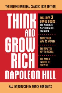 Book Cover for Think and Grow Rich The Deluxe Original Classic 1937 Edition and More by Napoleon Hill