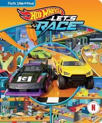 Book Cover for Hot Wheels Let's Race by Pi Kids