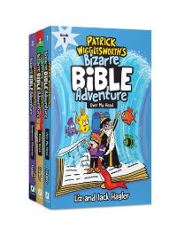 Book Cover for Patrick Wigglesworth's Bizarre Bible Adventure Old Testament 3-Book Set by Jack Hagler, Liz Hagler