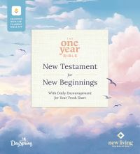 Book Cover for The One Year Bible New Testament for New Beginnings by DaySpring NLT, Filament Enabled (Softcover) by New Living Translation