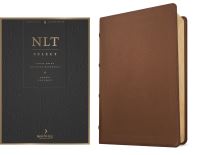 Book Cover for NLT Select Large Print Thinline Reference Bible, Filament Enabled (Goatskin Leather, Brown, Red Letter) by New Living Translation, Tyndale