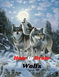 Book Cover for How to Draw Wolfs by Alex Kudi