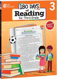Book Cover for 180 Days¬: Reading for Third Grade, 2nd Edition by Alyxx Melendez, Melissa Laughlin