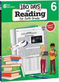 Book Cover for 180 Days¬: Reading for Sixth Grade, 2nd Edition by Joe Rhatigan, Melissa Boscarino