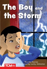 Book Cover for The Boy and the Storm by Monika Davies