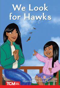 Book Cover for We Look for Hawks by Monika Davies