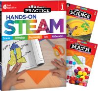 Book Cover for 180 Days¬: STEAM, Science, & Math Grade 1: 3-Book Set by Multiple Authors, Kristi Sturgeon, Jodene Lynn Smith, Lauren Homayoun, Jodene Smith, Jodene Smith, Jodene Smith