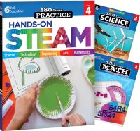 Book Cover for 180 Days¬: STEAM, Science, & Math Grade 4: 3-Book Set by Multiple Authors, Cheryl Lane, Jodene Lynn Smith, Lauren Homayoun, Jodene Smith, Jodene Smith, Jodene Smith