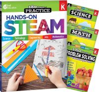 Book Cover for 180 Days¬: STEAM, Science, Math, & Problem Solving Grade K: 4-Book Set by Chandra C Prough, Lauren Homayoun, Jodene Lynn Smith, Jessica Hathaway, Chandra Prough, Chandra Prough, Chandra Prough, Jodene Smith, Chandra Prough
