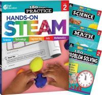 Book Cover for 180 Days¬: STEAM, Science, Math, & Problem Solving Grade 2: 4-Book Set by Melissa Laughlin, Debbie Gorrell, Jodene Lynn Smith, Donna Ventura, Jodene Smith, Jodene Smith