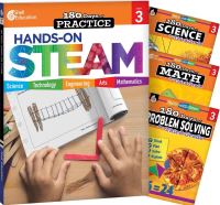 Book Cover for 180 Days¬: STEAM, Science, Math, & Problem Solving Grade 3: 4-Book Set by Kristin Kemp, Melissa Iwinski, Jodene Lynn Smith, Jodene Smith, Jodene Smith, Jodene Smith