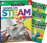 Book Cover for 180 Days¬: STEAM, Science, Math, & Problem Solving Grade 6: 4-Book Set by Nancy Balter, Bebra Bayne, Jodene Lynn Smith, Stacy Monsman, Jodene Smith, Jodene Smith, Jodene Smith