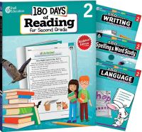 Book Cover for 180 Days¬: Reading 2nd Ed, Writing, Spelling, & Language Grade 2: 4-Book Set by Kristi Sturgeon, Brenda A Van Dixhorn, Shireen Pesez Rhoades, Christine Dugan, Brenda Van Dixhorn, Brenda Van Dixhorn, Brenda Van Dixhorn, Brenda Van Dixhorn, Brenda Van Dixhorn
