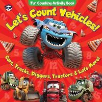 Book Cover for Let's Count Vehicles! Fun Counting Activity Book by Pirate Panda, Toomi Malo