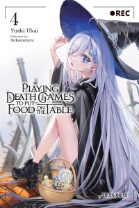 Book Cover for Playing Death Games to Put Food on the Table. Volume 4 by Yushi Ukai