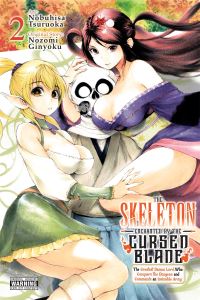 Book Cover for The Skeleton Enchanted by the Cursed Blade. Vol. 2 by Ginyoku Nozomi