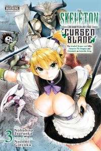 Book Cover for The Skeleton Enchanted by the Cursed Blade. Vol. 3 by Ginyoku Nozomi