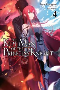 Book Cover for The Kept Man of the Princess Knight. Volume 4 by Toru Shirogane