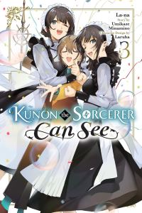 Book Cover for Kunon the Sorcerer Can See. Vol. 3 by Umikaze Minamino