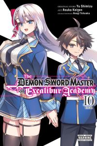 Book Cover for The Demon Sword Master of Excalibur Academy. Volume 10 by Yu Shimizu