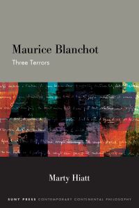 Book Cover for Maurice Blanchot by Marty Hiatt