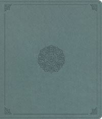 Book Cover for ESV Journaling Bible (Trutone, Paris Sky, Emblem Design) by Esv Bibles