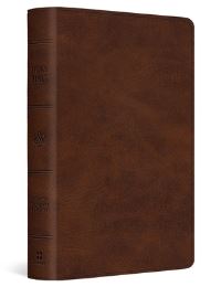 Book Cover for ESV Large Print Bible (Trutone, Deep Brown) by Esv Bibles