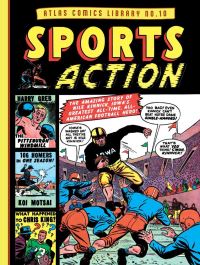 Book Cover for The Atlas Comics Library No. 10 by B Bernard Krigstein, Joe Maneely, Gene Colan