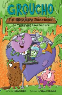 Book Cover for The Terrifying Turnip Takeover! by Lydia Lukidis