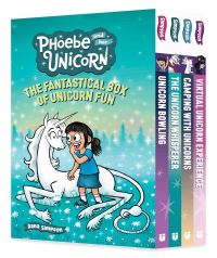 Book Cover for The Fantastical Box of Unicorn Fun by Dana Simpson