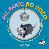 Book Cover for All Panic No Disco by Emily Wall