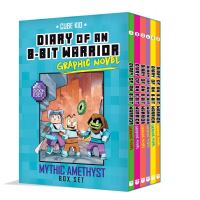 Book Cover for Diary of an 8-Bit Warrior Graphic Novel Mythic Amethyst Box Set by Cube Kid, Pirate Sourcil